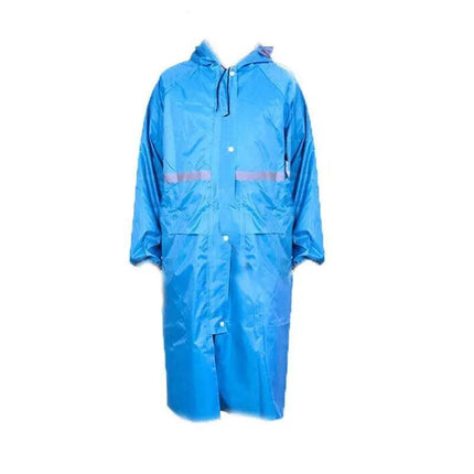 Men's Overalls Waterproof Raincoat Lightweight Work Hooded Long Coats RAIN COAT - Aimall