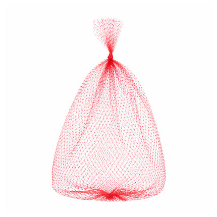 Red Mesh Produce Bags 100 Pack 60cm Breathable Storage Nets