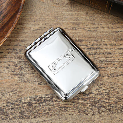 Portable Metal Matchbox Case Compact Storage Box Outdoor Camping Hiking