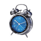 Metal Alarm Clock Small Mechanical Wake Up Clock Retro Desktop Table Clock