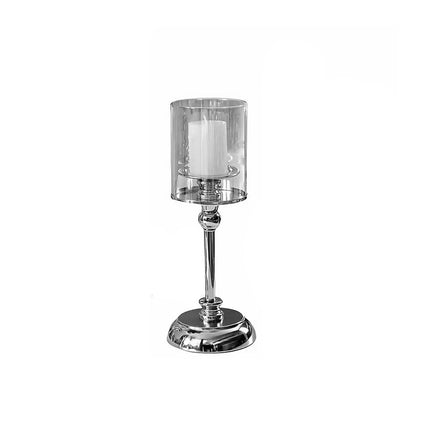 Metal Glass Candlestick Holder Decorative Table Ornaments Modern Home Decor