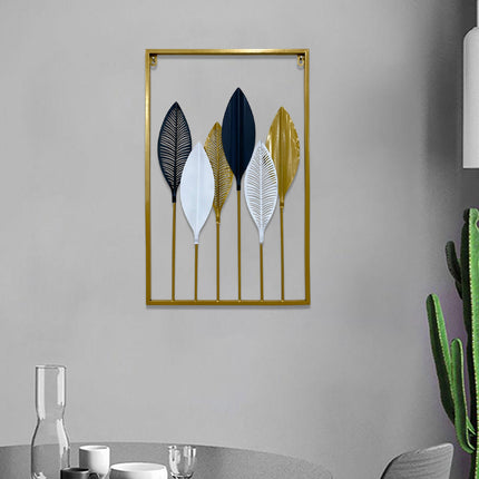 Simple Iron Wall Decoration Wall Hanging TV Background Dining Room Porch Decor