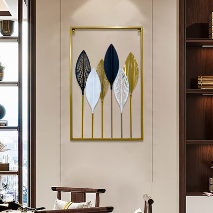 Simple Iron Wall Decoration Wall Hanging TV Background Dining Room Porch Decor