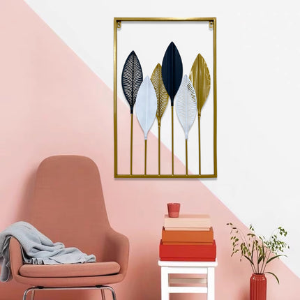 Simple Iron Wall Decoration Wall Hanging TV Background Dining Room Porch Decor