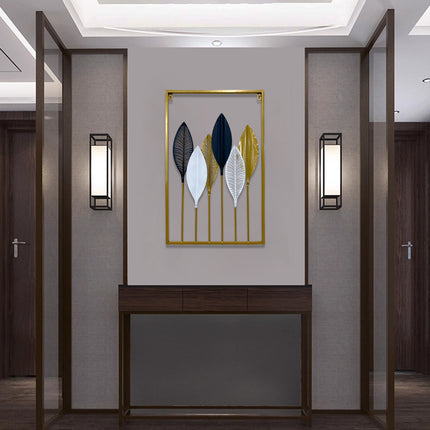 Simple Iron Wall Decoration Wall Hanging TV Background Dining Room Porch Decor