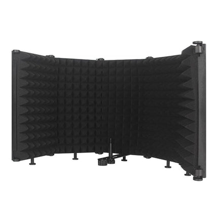 5 Panel Studio Microphone Isolation Shield Noise Reduction Absorber For Studio