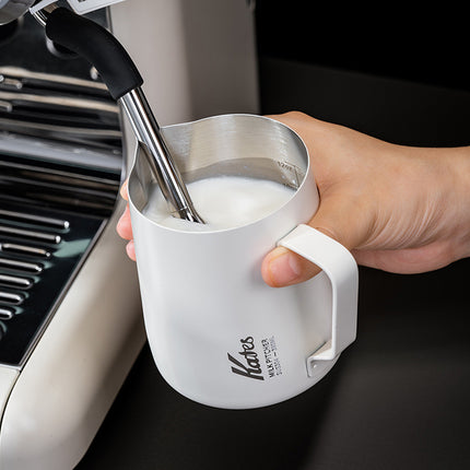 350ml Stainless Steel Milk Frothing Pitcher - Sharp Spout Latte Art Jug