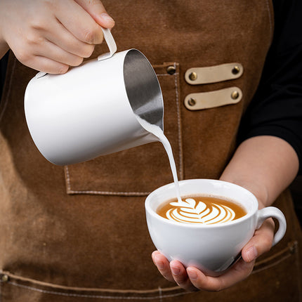 350ml Stainless Steel Milk Frothing Pitcher - Sharp Spout Latte Art Jug