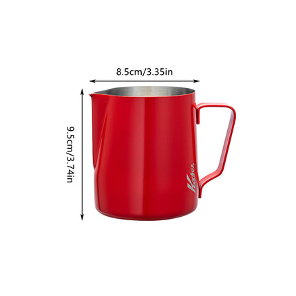 350ml Stainless Steel Milk Frothing Pitcher - Sharp Spout Latte Art Jug