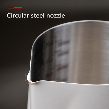 350ml Stainless Steel Milk Frothing Pitcher - Sharp Spout Latte Art Jug