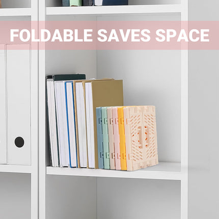 10 PCS Plastic Large Capacity Foldable Desktop Storage Box Durable Easy to Store