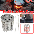 Mini Gas Warming Stove Stainless Steel Camping Portable Stove Heat Cover Use