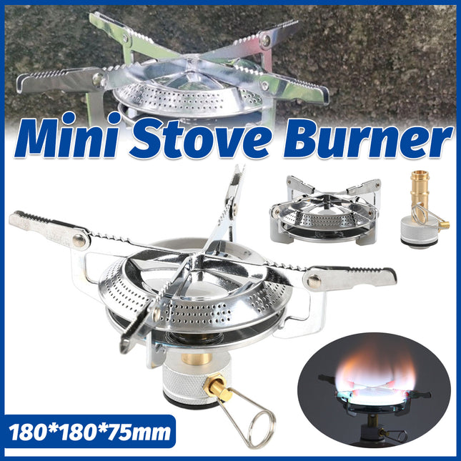 Outdoor Mini Stove Burner Portable for Camping Hiking Picnic Outdoor Cooking