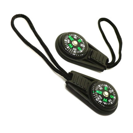 20PCS Portable Mini Survival Compass for Camping Hiking Adventure Navigation
