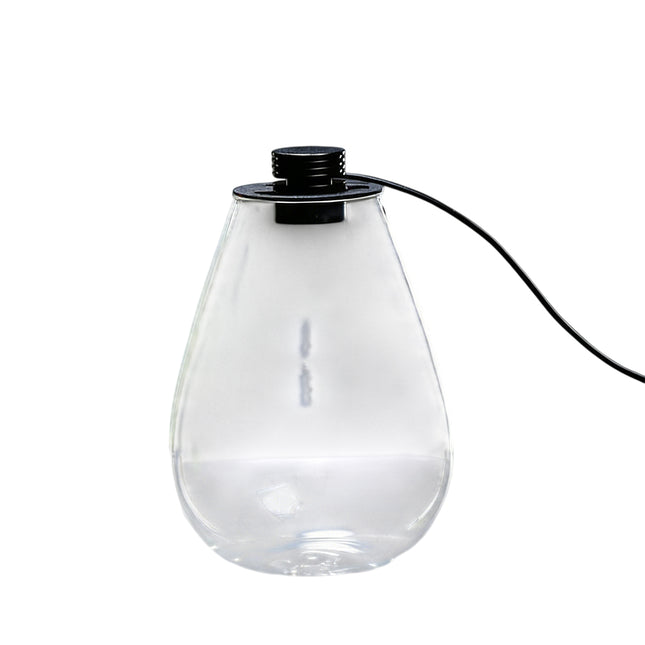 Miniature Landscape Eco Glass Bottle with Lights for Desktop Living Room Decor