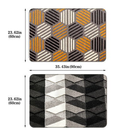 Modern Simple Entryway Carpet Non Slip Floor Mat Indoor Entrance Rug for Home