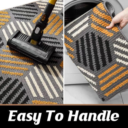 Modern Simple Entryway Carpet Non Slip Floor Mat Indoor Entrance Rug for Home