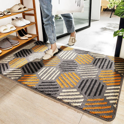 Modern Simple Entryway Carpet Non Slip Floor Mat Indoor Entrance Rug for Home