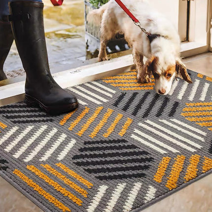 Modern Simple Entryway Carpet Non Slip Floor Mat Indoor Entrance Rug for Home