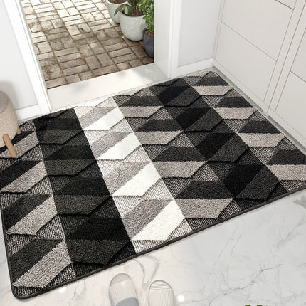 Modern Simple Entryway Carpet Non Slip Floor Mat Indoor Entrance Rug for Home
