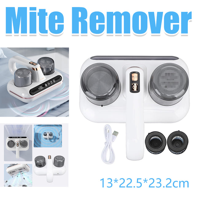 Cordless Dust Mite Remover Vacuum UV Cleaner 10000Pa Home Bed Sofa Mattress Kit