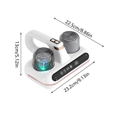 Cordless Dust Mite Remover Vacuum UV Cleaner 10000Pa Home Bed Sofa Mattress Kit