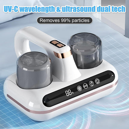 Cordless Dust Mite Remover Vacuum UV Cleaner 10000Pa Home Bed Sofa Mattress Kit