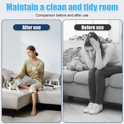 Cordless Dust Mite Remover Vacuum UV Cleaner 10000Pa Home Bed Sofa Mattress Kit