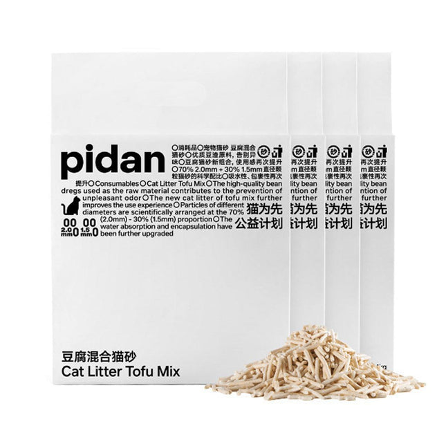 Pidan Mixed Tofu Cat Litter Clumping Odour Control Dust Free Flushable Litter