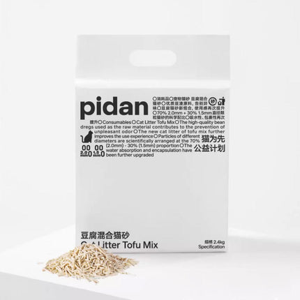 Pidan Mixed Tofu Cat Litter Clumping Odour Control Dust Free Flushable Litter
