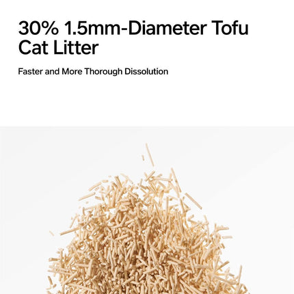 Pidan Mixed Tofu Cat Litter Clumping Odour Control Dust Free Flushable Litter