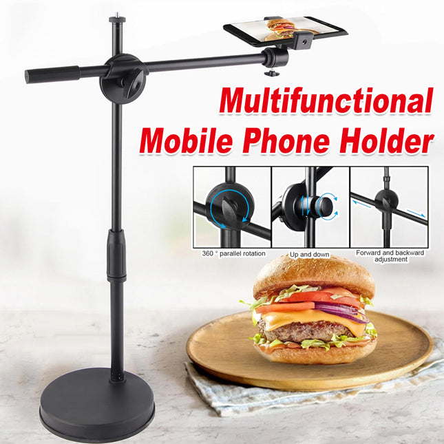 Multi Functional Mobile Phone Stand Adjustable Foldable Portable Desk Holder