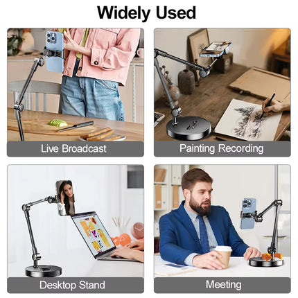 Mobile Phone Stand Dedicated to Overhead Shooting Adjustable Live Streaming Vlog