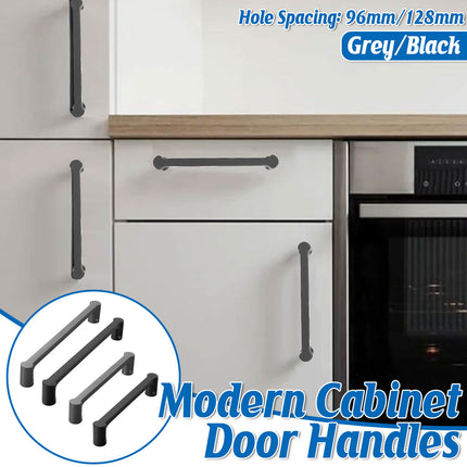 Modern Simple Cabinet Door Handle 96mm 128mm Long Pull for Kitchen Furniture