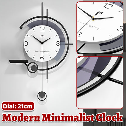 Creative Modern Minimalist Wall Clock Silent for Living Room Bedroom Home Decor