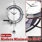 Creative Modern Minimalist Wall Clock Silent for Living Room Bedroom Home Decor