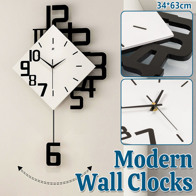 Personalized Digital Clock Creative Decorative Wall Clock Home Modern Decor