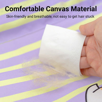 Pet Striped Lounge Bed Pet Nest Soft Cushion Washable Anti Slip Comfortable