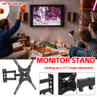 32-55 Inch TV Monitor Wall Mount Bracket Adjustable Telescopic Stable X-Shaped