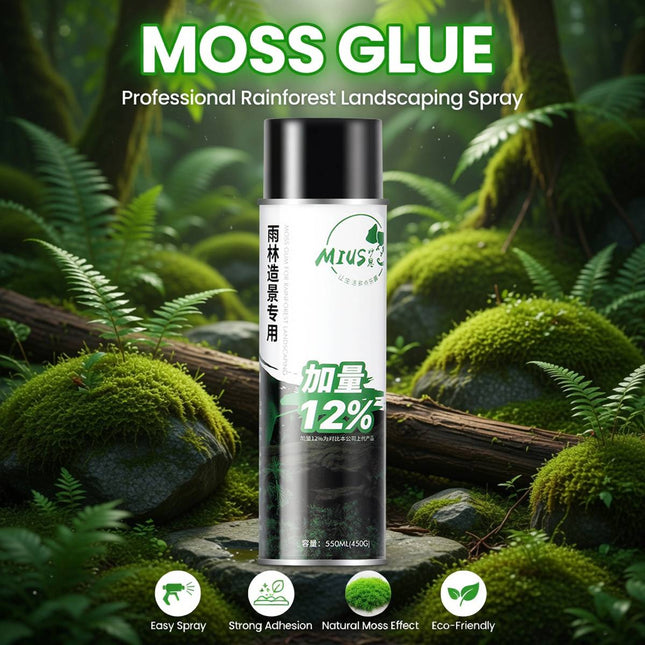 Moss Glue Spray 550ml for Rainforest Terrariums