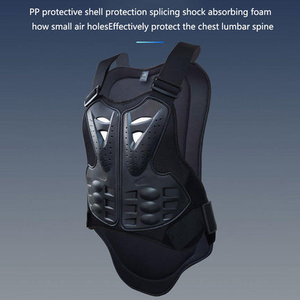 Motorcycle Protective Gear Back Protector Shockproof Breathable