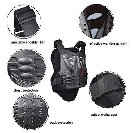 Motorcycle Protective Gear Back Protector Shockproof Breathable