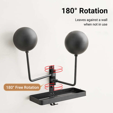 Multifunctional Rotating Helmet Glove Rack Storage Home Garage Gear Organizer