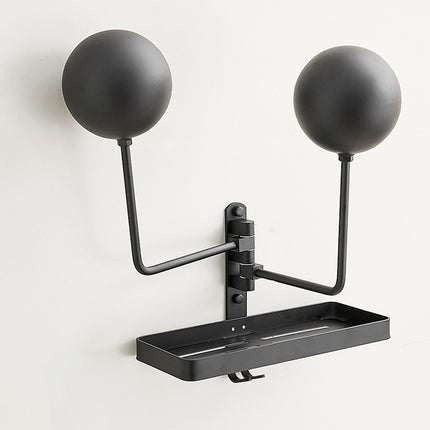 Multifunctional Rotating Helmet Glove Rack Storage Home Garage Gear Organizer