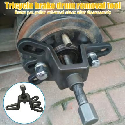 Motorcycle Tricycle 4Hole Brake Drum Removal Tool Easy Install Durable Cast Iron