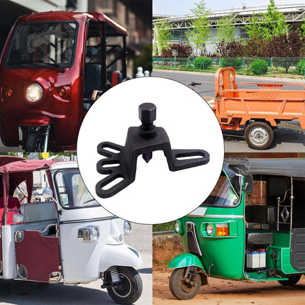 Motorcycle Tricycle 4Hole Brake Drum Removal Tool Easy Install Durable Cast Iron