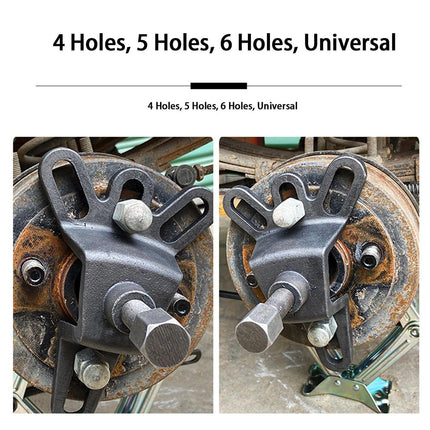Motorcycle Tricycle 4Hole Brake Drum Removal Tool Easy Install Durable Cast Iron