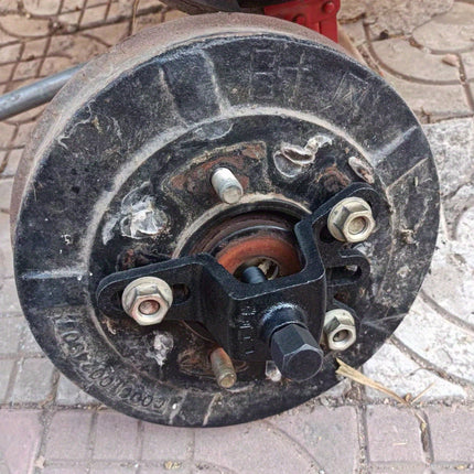 Motorcycle Tricycle 4Hole Brake Drum Removal Tool Easy Install Durable Cast Iron