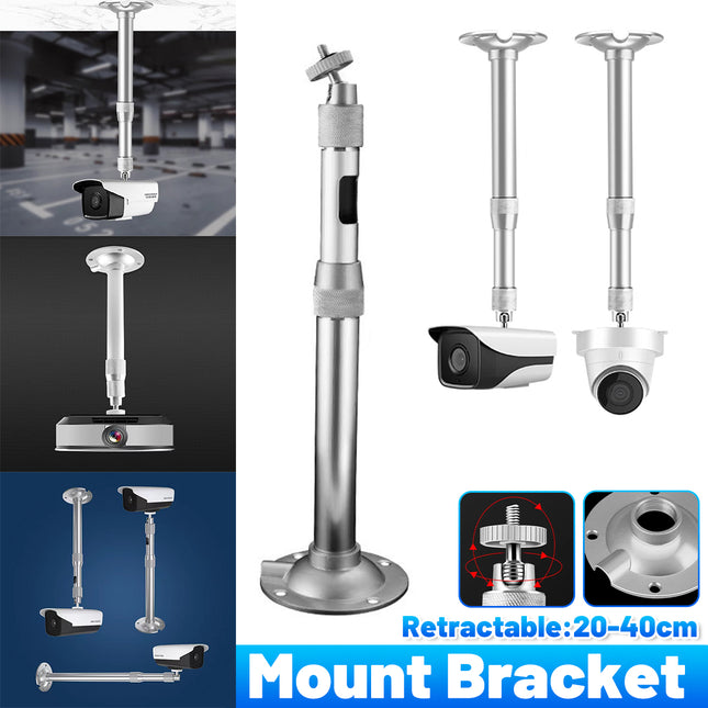 Outdoor Wall Mount Camera Bracket Telescopic Aluminum Alloy Monitor Holder