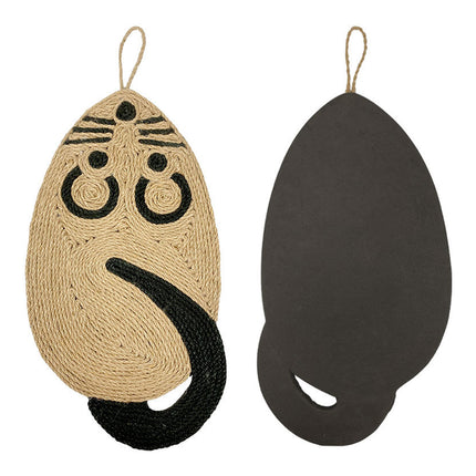 Hanging Lint Free Cat Scratcher Pad Cat Scratching Mat for Indoor Cats Durable